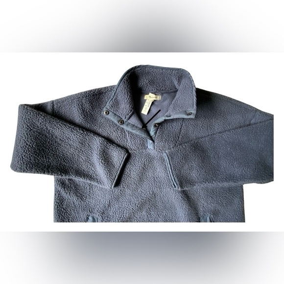 NWT Madewell (Re)sourced Fleece Popover Tunic XS NB531 - Picture 6 of 9